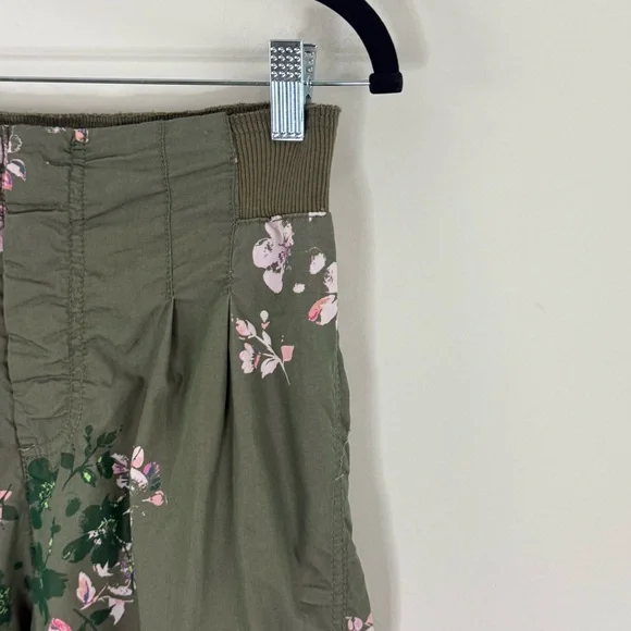 FP Movement by Free People Green Floral Pants - Picture 6 of 16